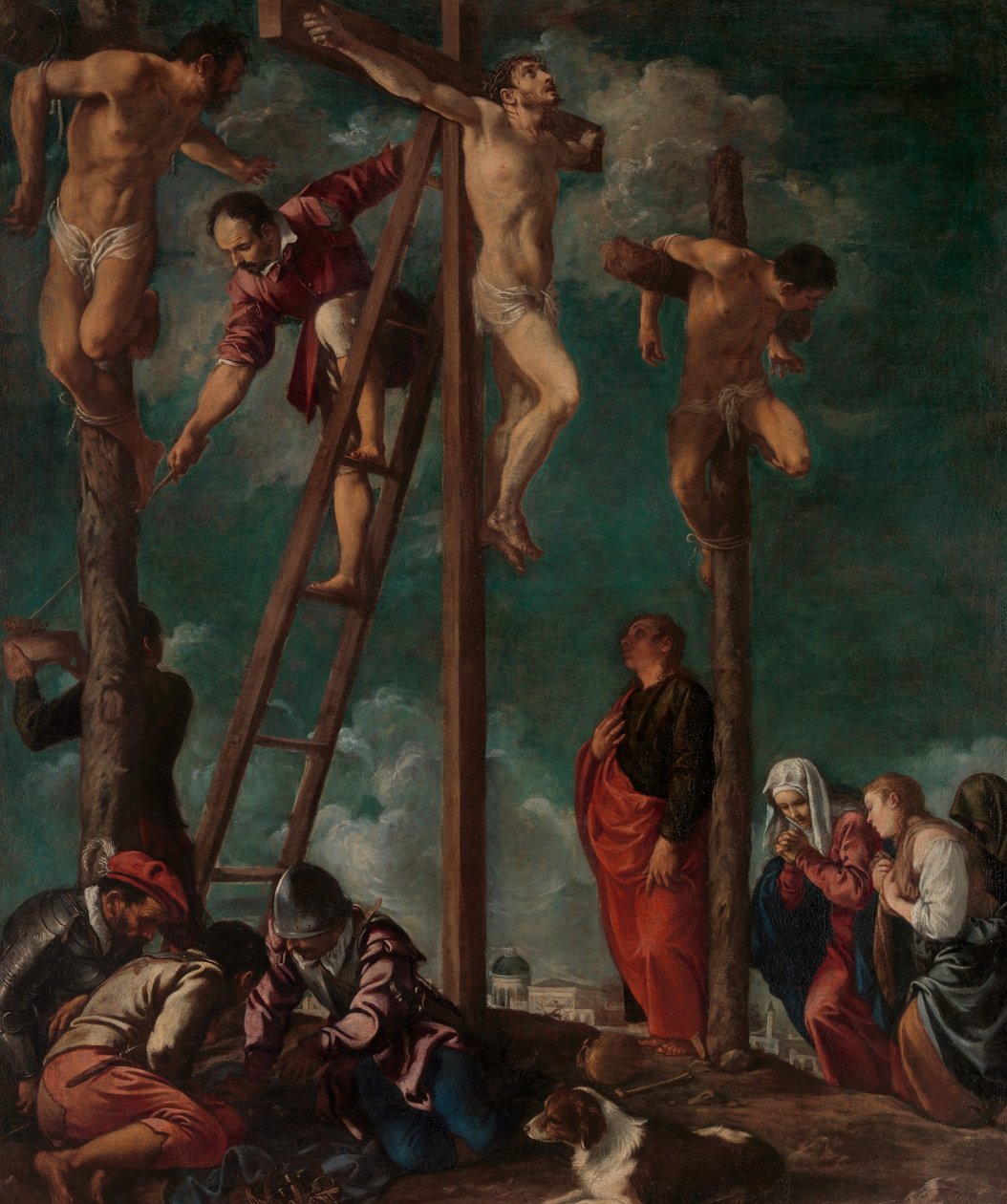 Korsfæstelsen, ca. 1625-30. af Pedro Orrente