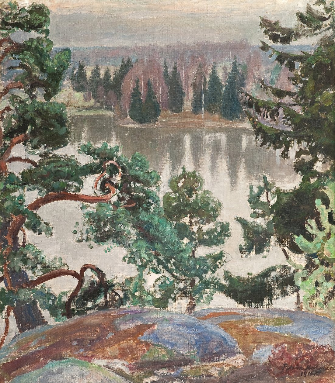 Sarvikallio, 1916 af Pekka Halonen