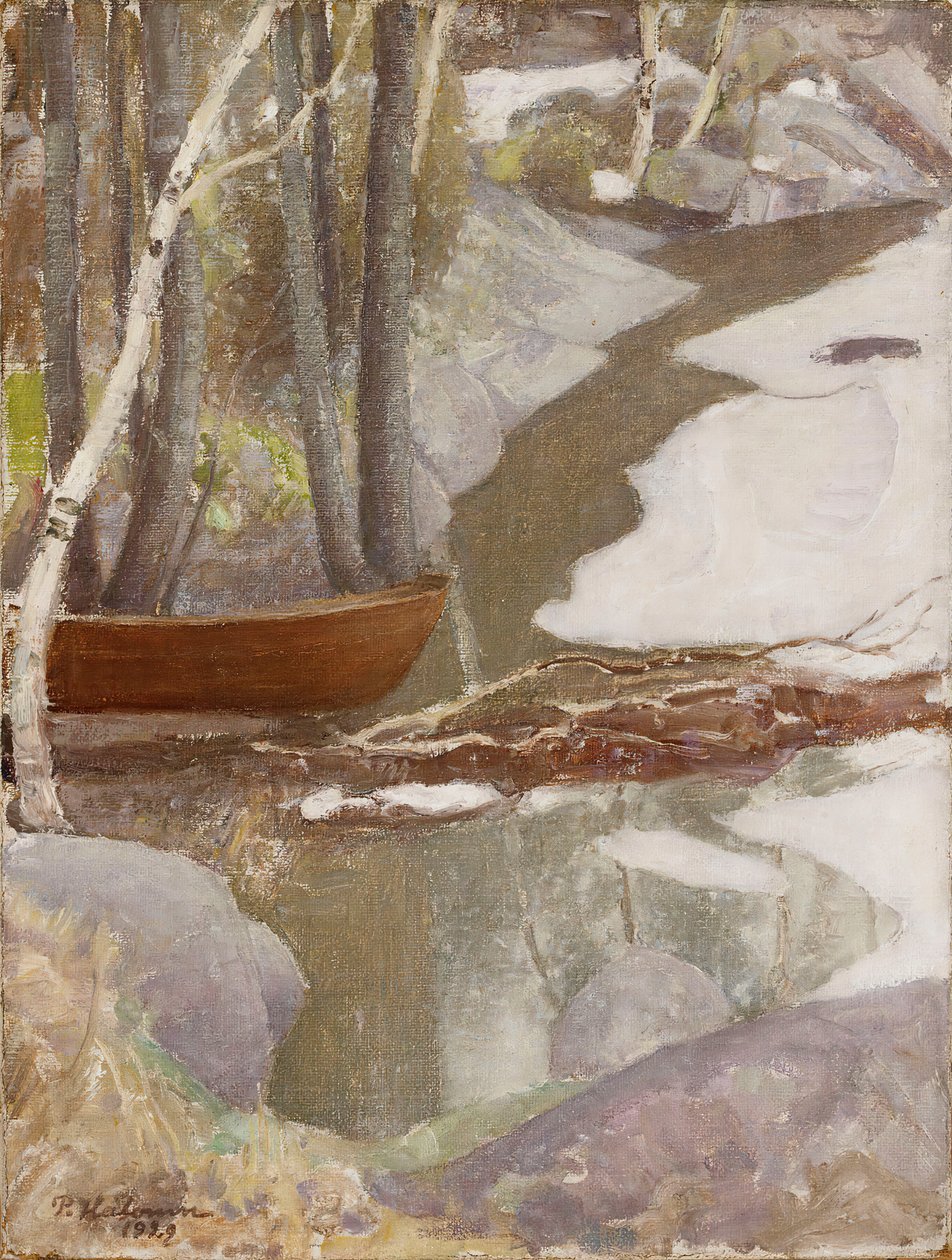 Forårslandskab, 1929. af Pekka Halonen