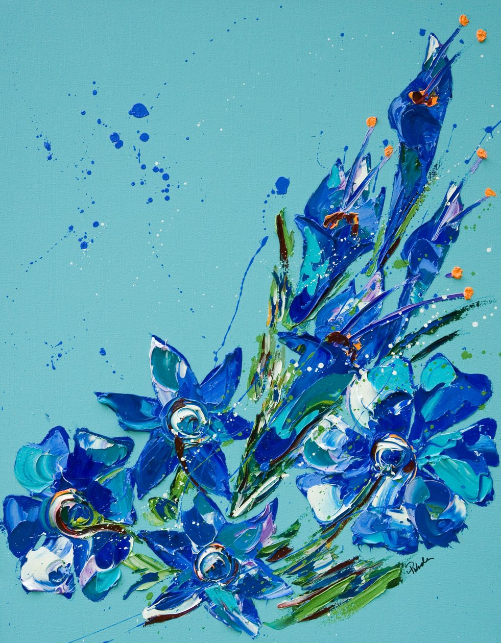 Blomst, 2007 af Penny Warden