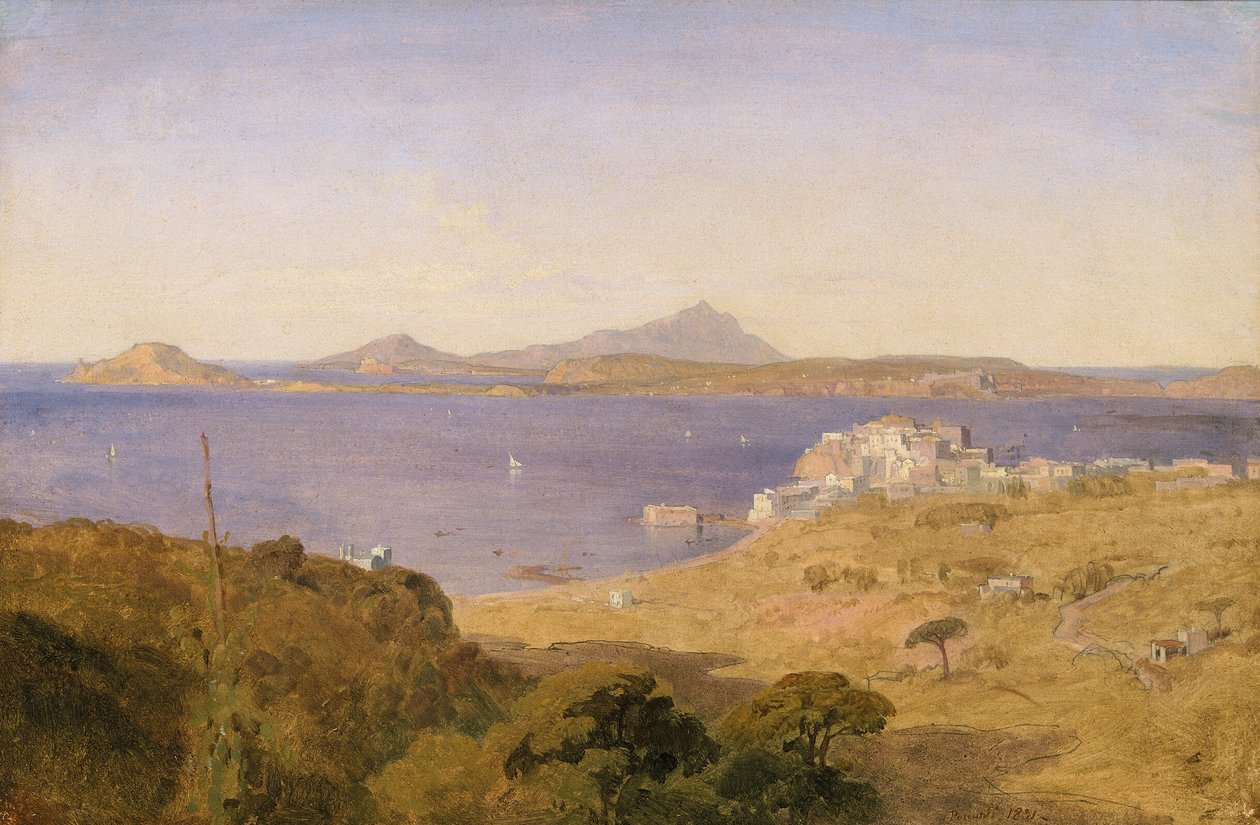 Pozzuoli, 1831. af Penry Williams