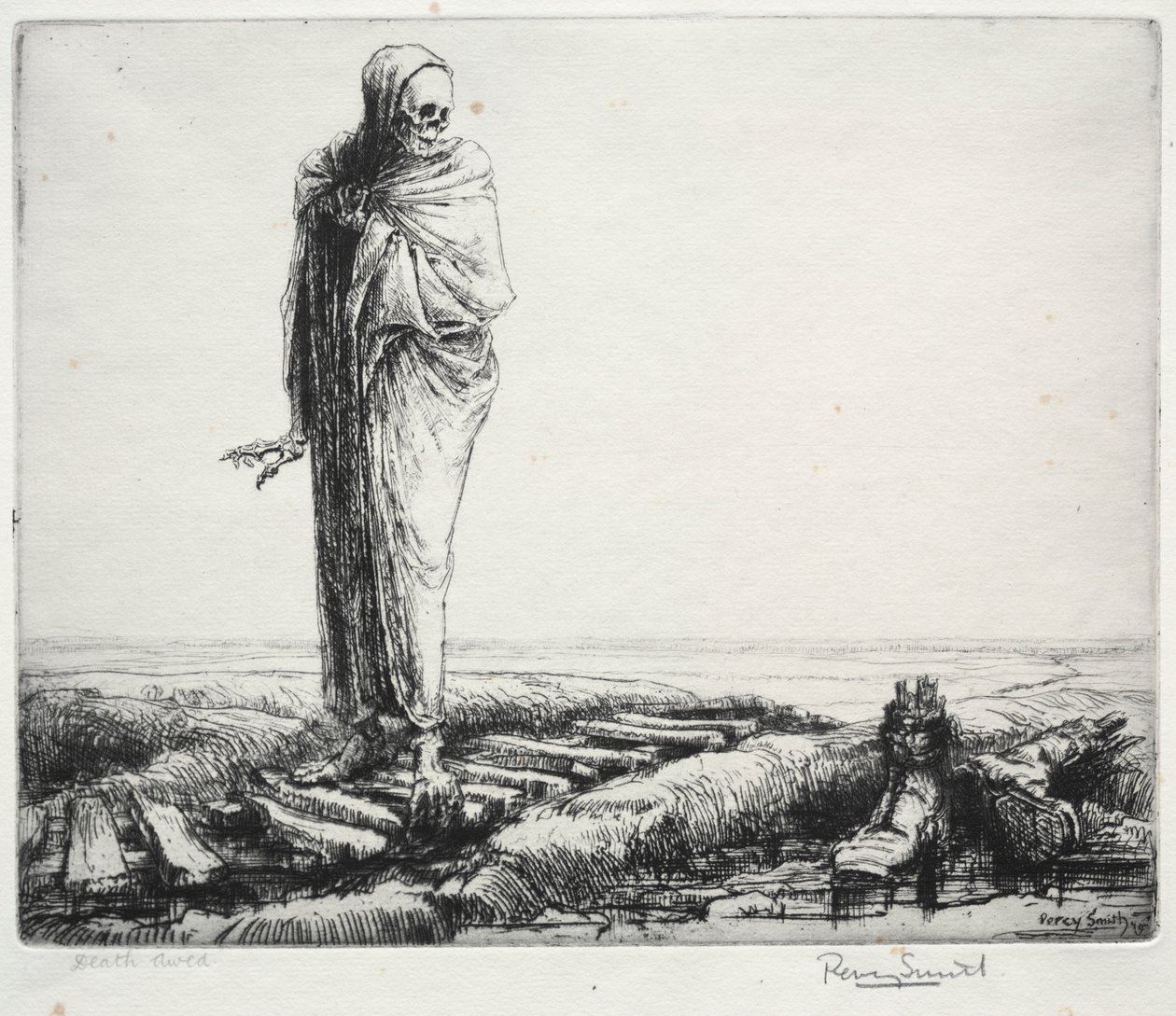 Dødedansen: Death Awed af Percy John Delf Smith