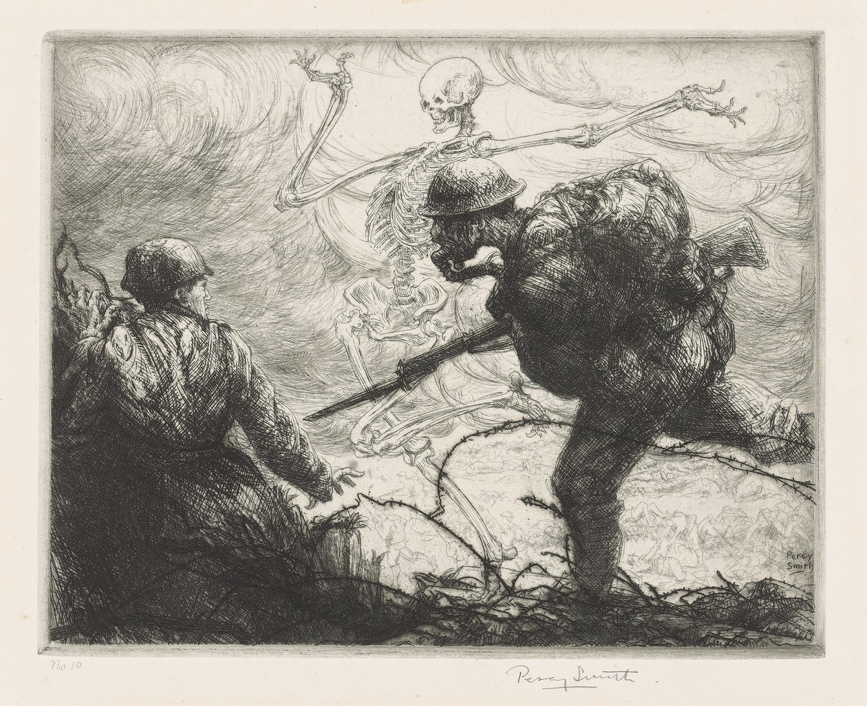 Dødedansen 1914-1918 af Percy John Delf Smith