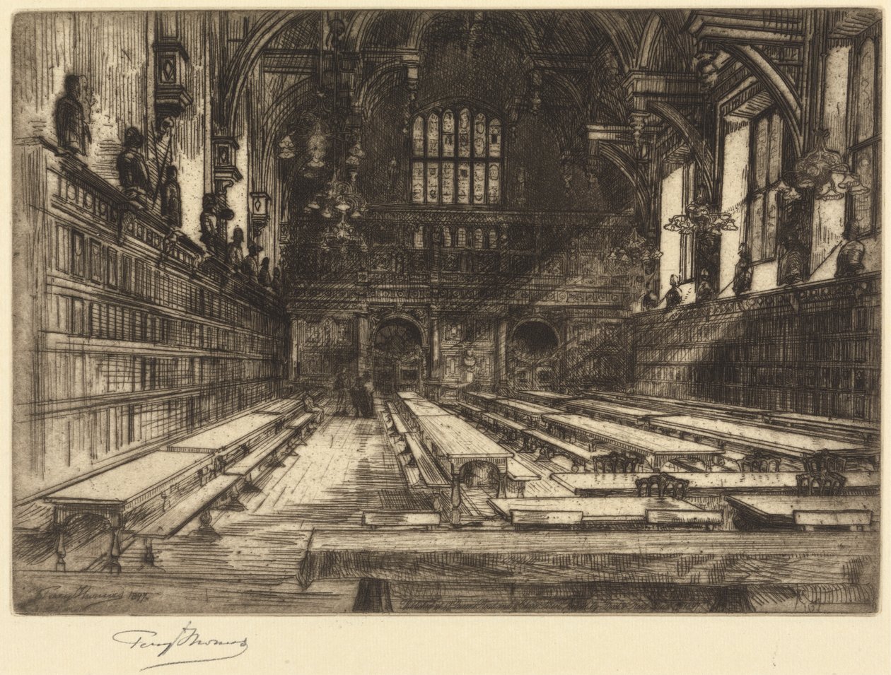 Templet, London af Percy Thomas