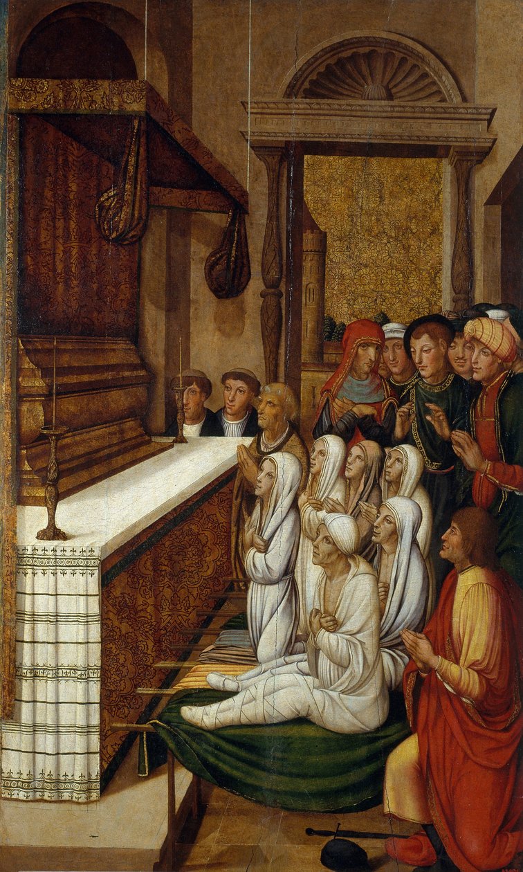 Seks opstandelser før relikvierne af Saint Stephen af Pere Gascó
