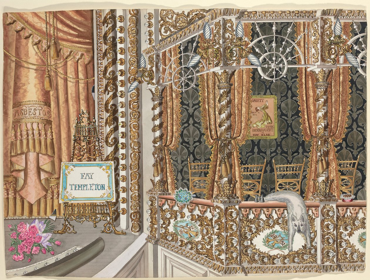 Teaterkasse, 1892 af Perkins Harnly