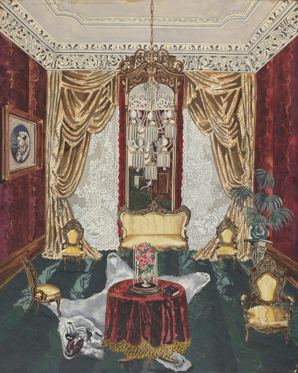 Rækkehus Parlor, 1869, 19351942. af Perkins Harnly