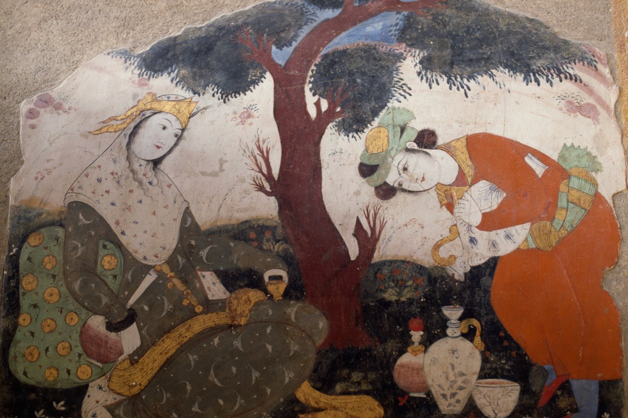 Kvindefigurer af Persian School