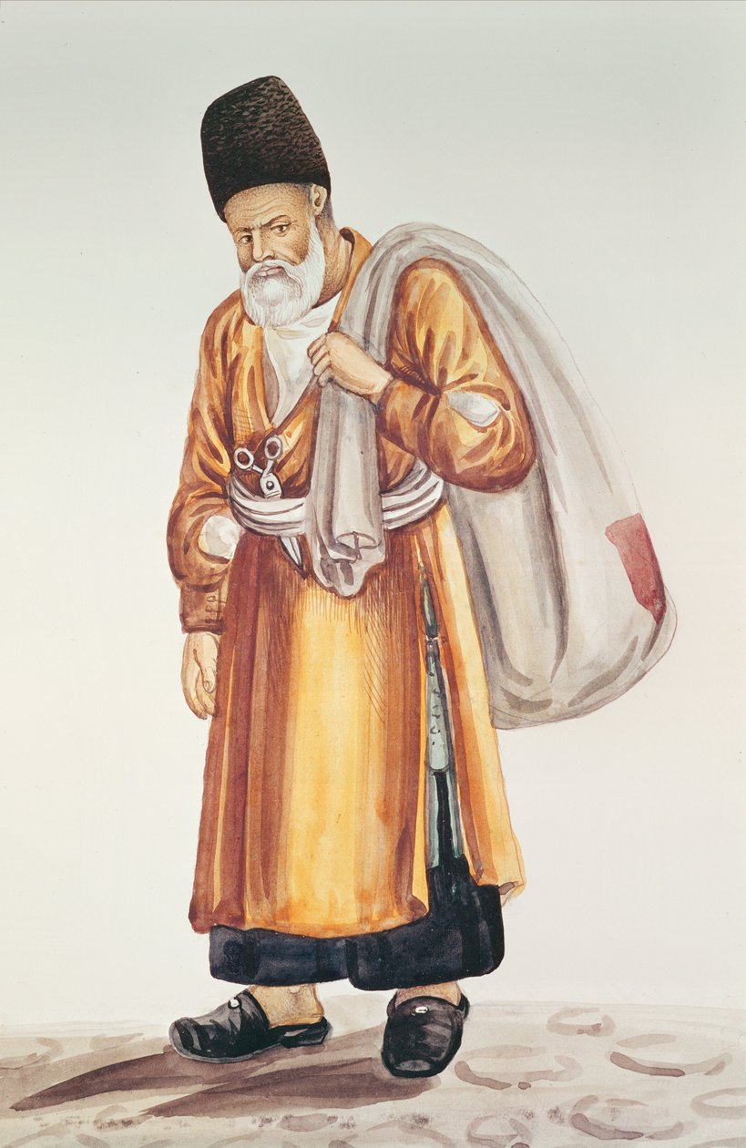 Skrædderen (wc på papir) af Persian School