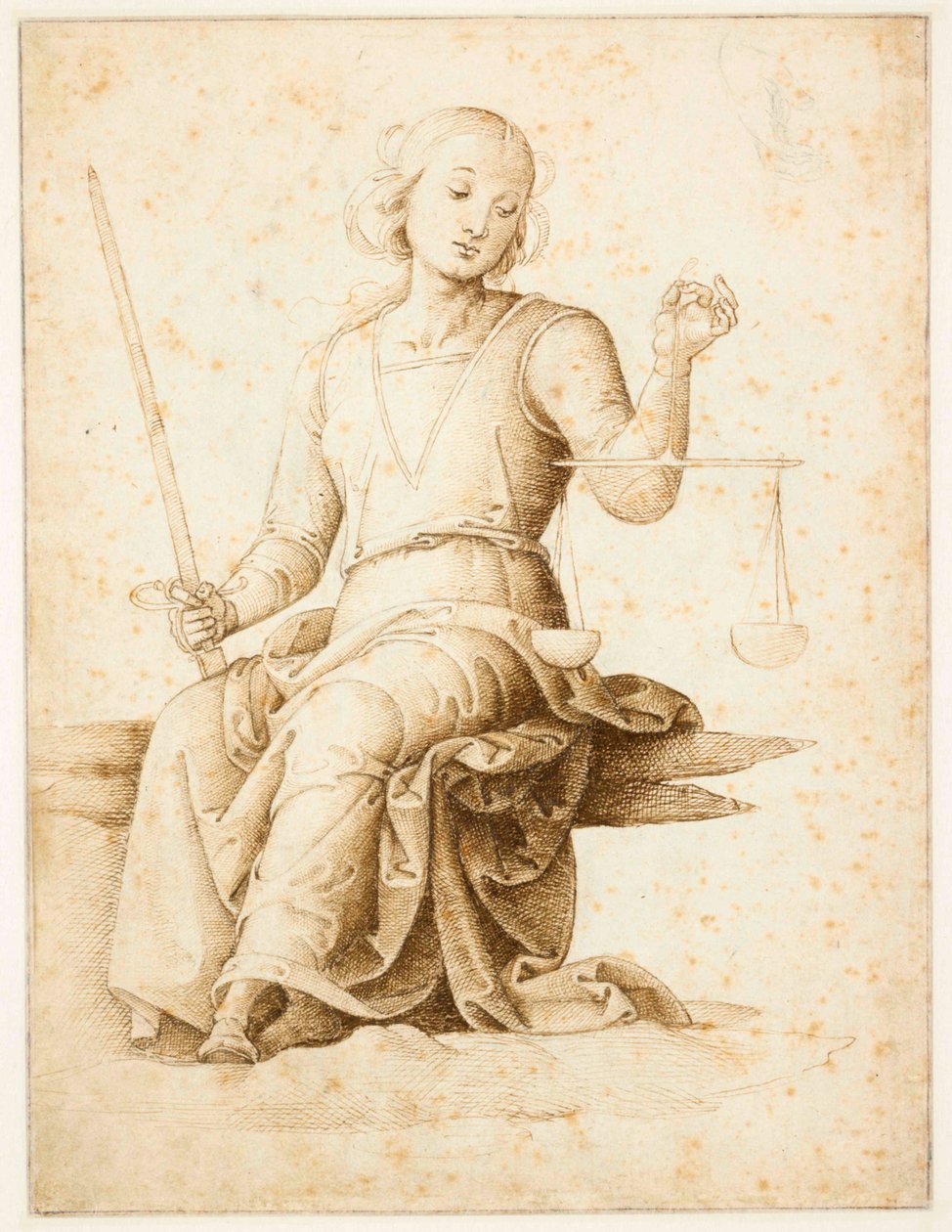 Retfærdighed, 1500-1503. af Perugino