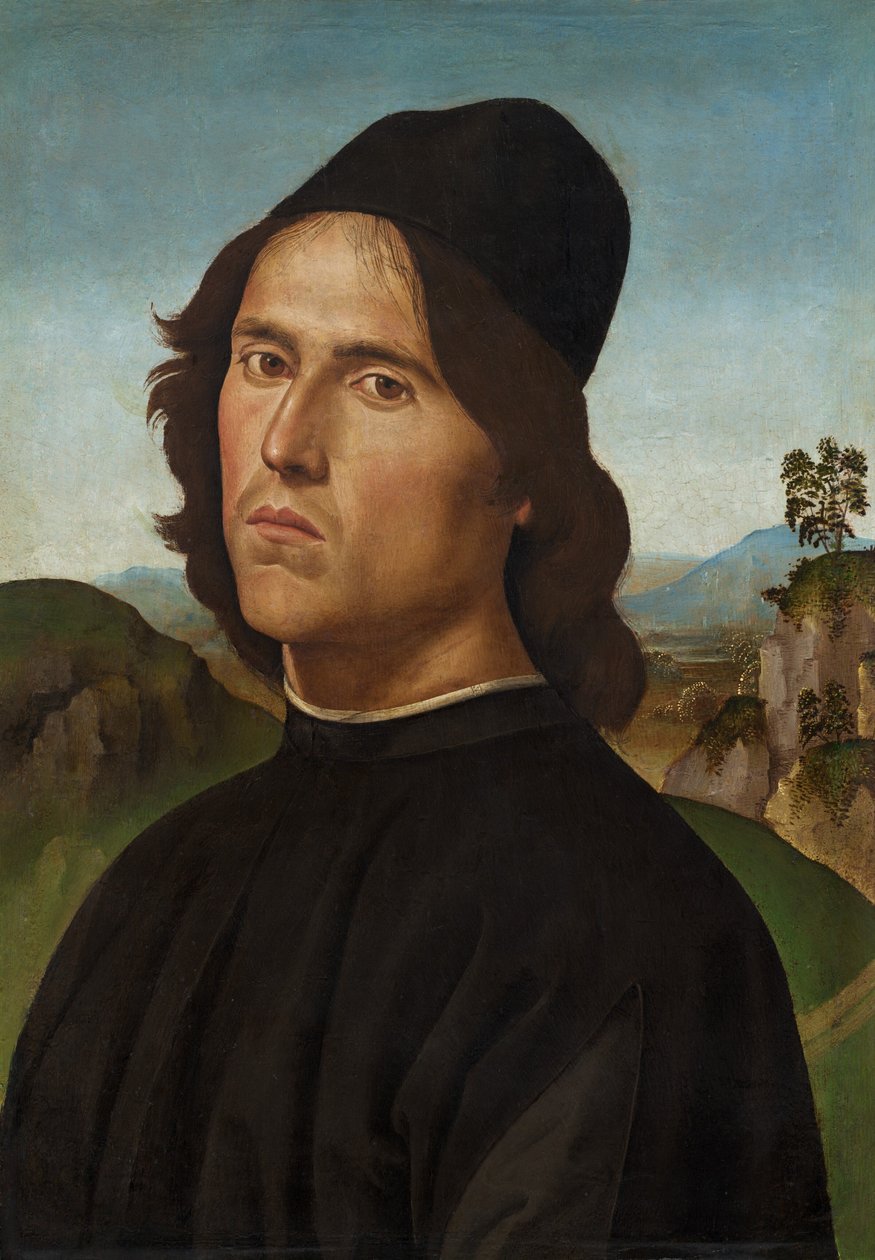 Portræt af Lorenzo di Credi, 1488. af Perugino