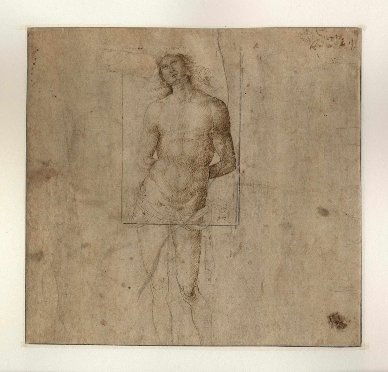Sankt Sebastian, ca. 1500. af Perugino