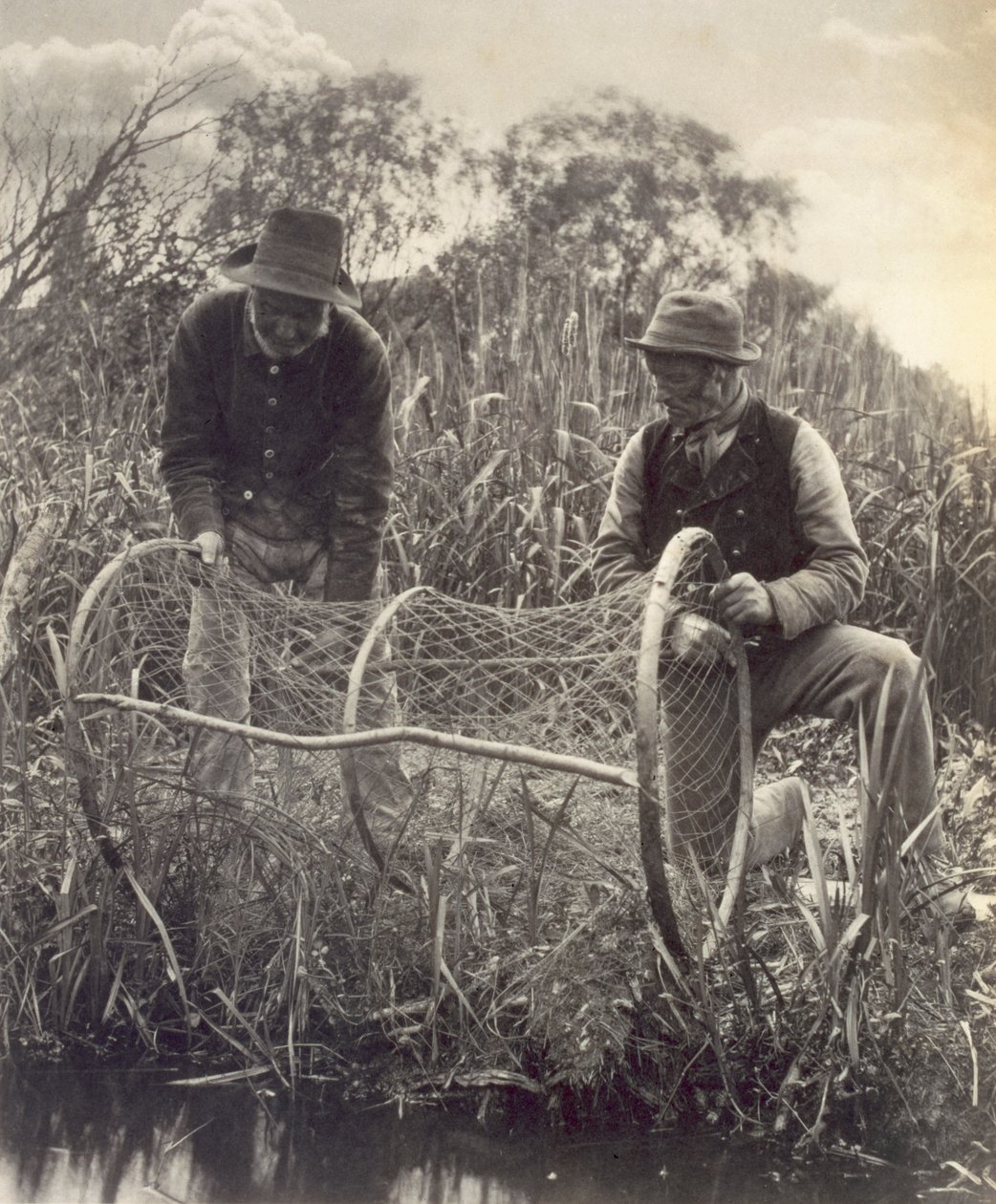 Setting the Bow Net, Life and Landscape on the Norfolk Broads, ca. 1886, af Peter Emerson und Thomas Goodall