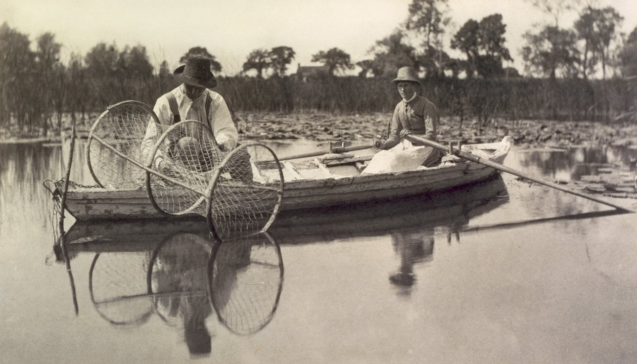 Setting the Bow Net, Life and Landscape on the Norfolk Broads; ca. 1886 af Peter Emerson und Thomas Goodall