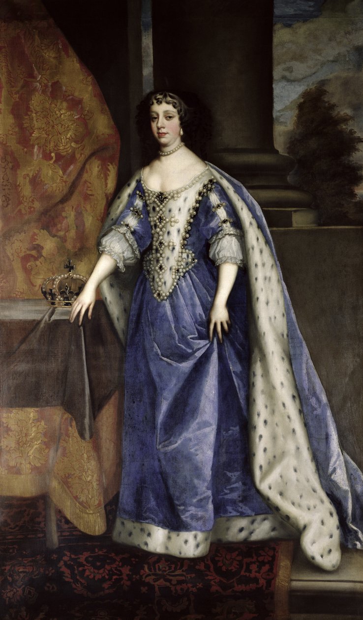 Katarina af Braganza (1638-1705) af Peter Lely