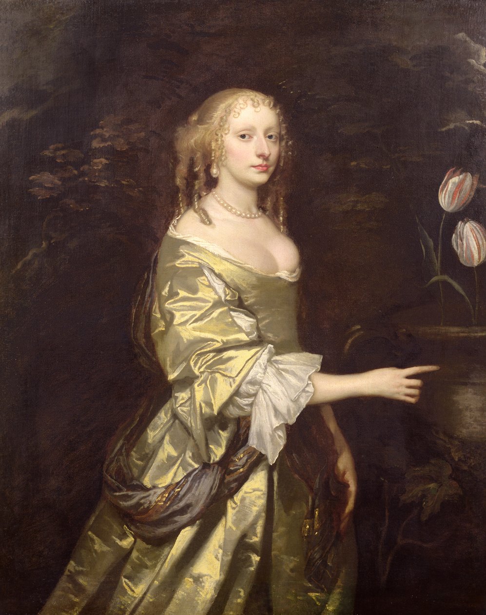 Elizabeth, Lady Wilbraham (1631-1703) af Peter Lely