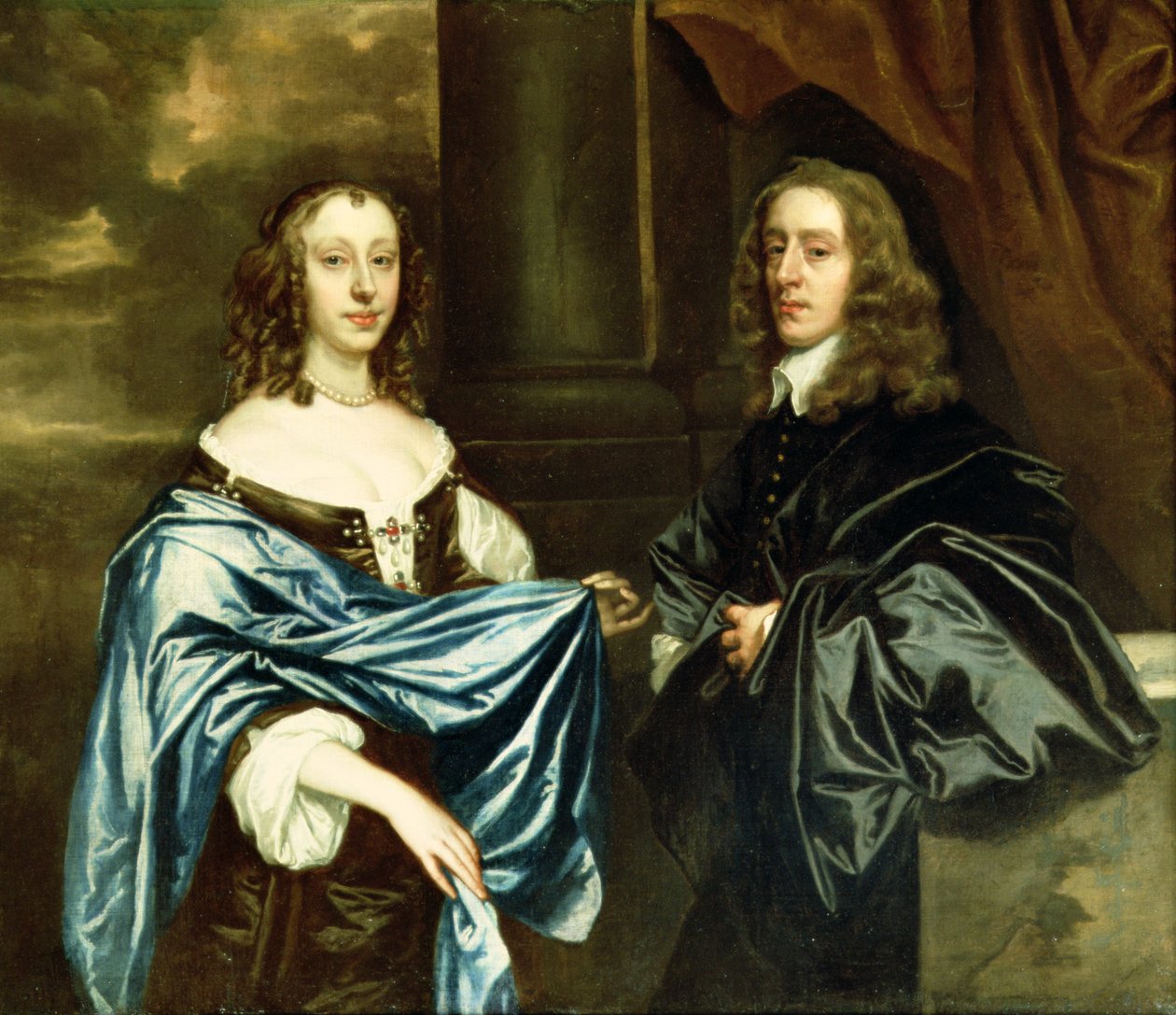 Den ærede James Herbert og hans kone Jane af Peter Lely