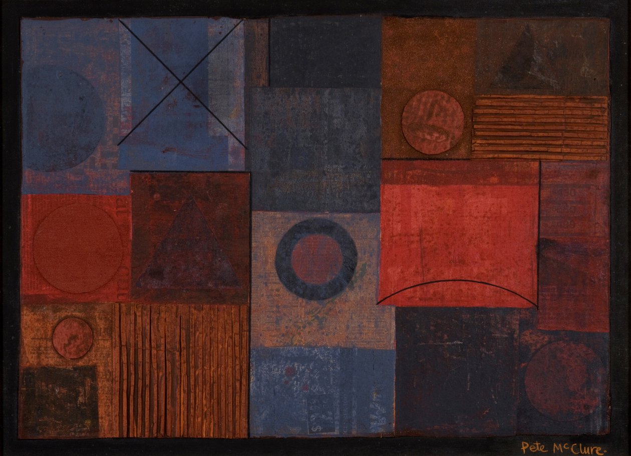 Periferi, 2003 (blandet medier) af Peter McClure
