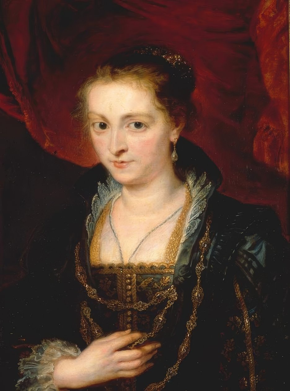 Portræt af Susanna Fourment af Peter Paul Rubens
