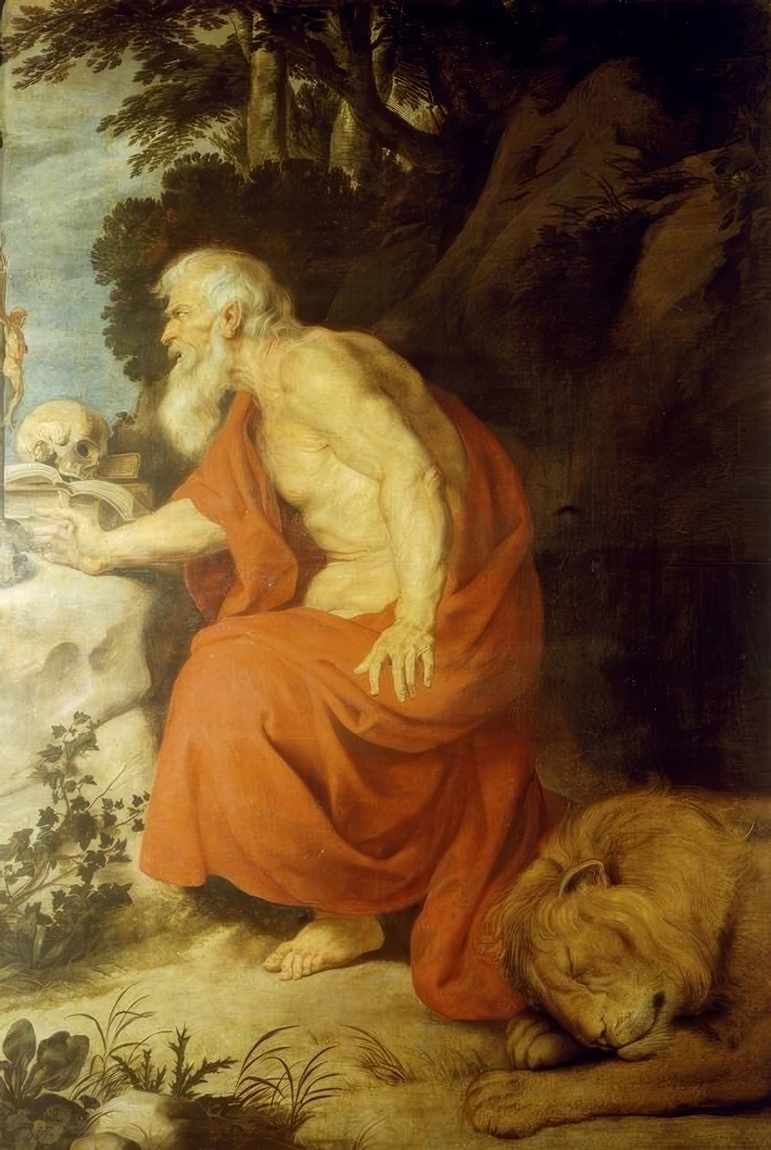 Sankt Jerome af Peter Paul Rubens