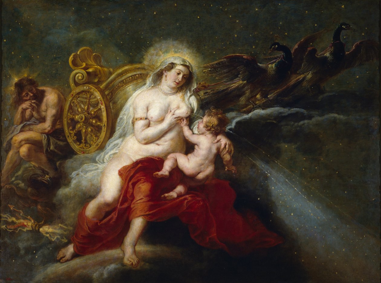 Mælkevejens fødsel af Peter Paul Rubens