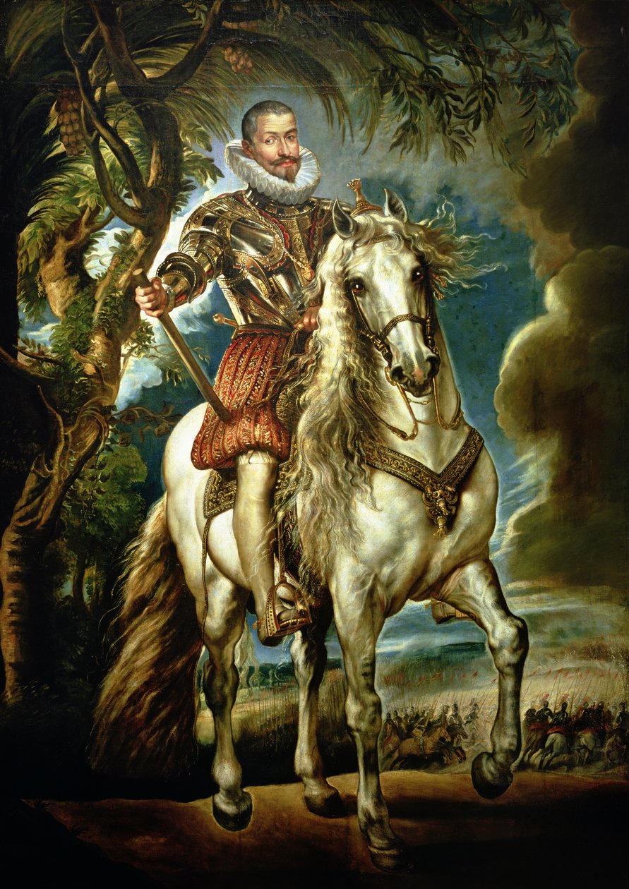 Rytterportræt af hertugen af Lerma (1553-1625) 1603 af Peter Paul Rubens