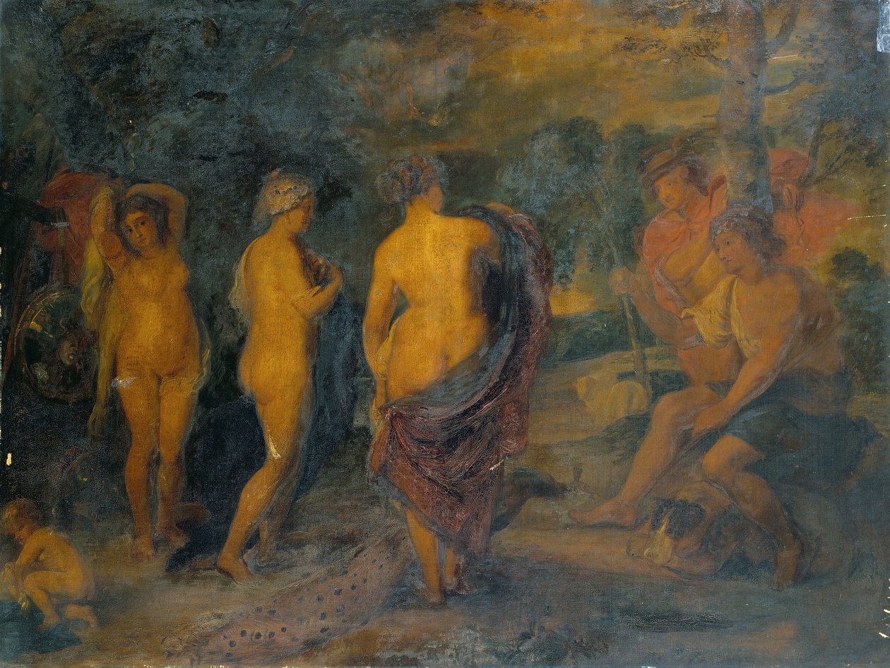 Dommen i Paris af Peter Paul Rubens