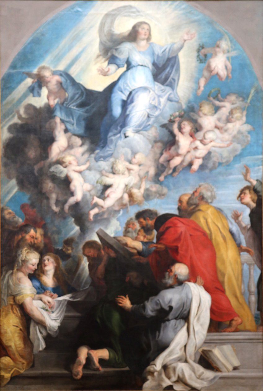 Antagelse af Jomfruen af Peter Paul Rubens