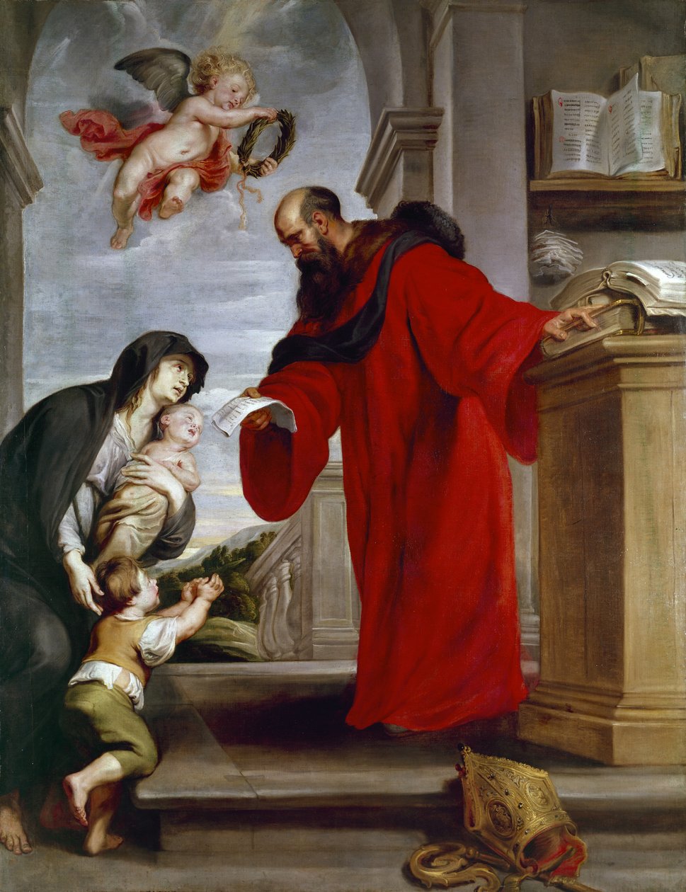 Sankt Ives af Treguier, 1615 af Peter Paul Rubens