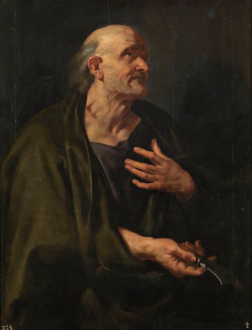 St. Bartholomæus af Peter Paul Rubens