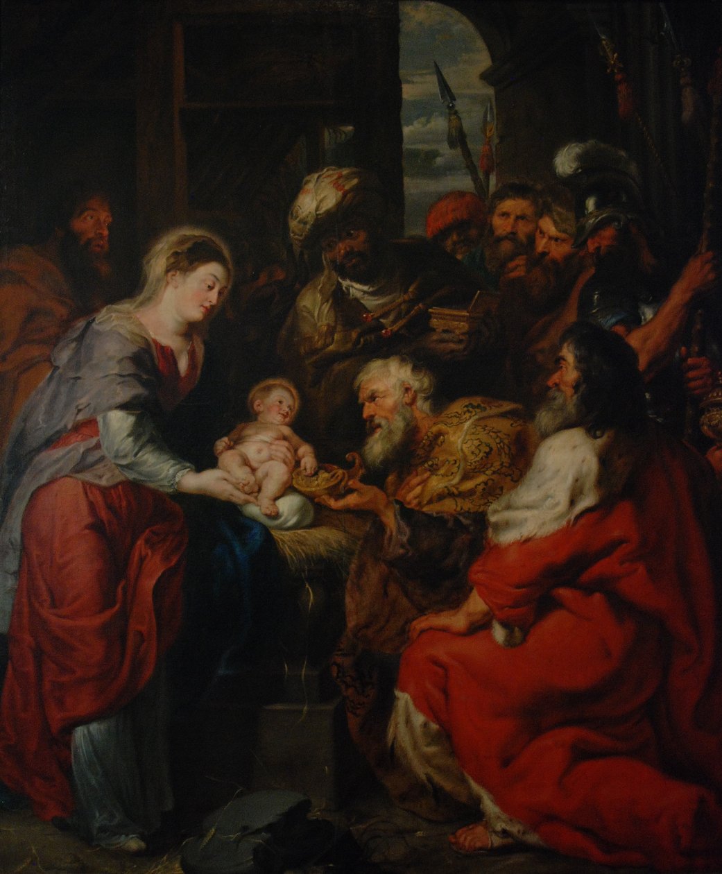 Tilbedelsen af magi af Peter Paul Rubens