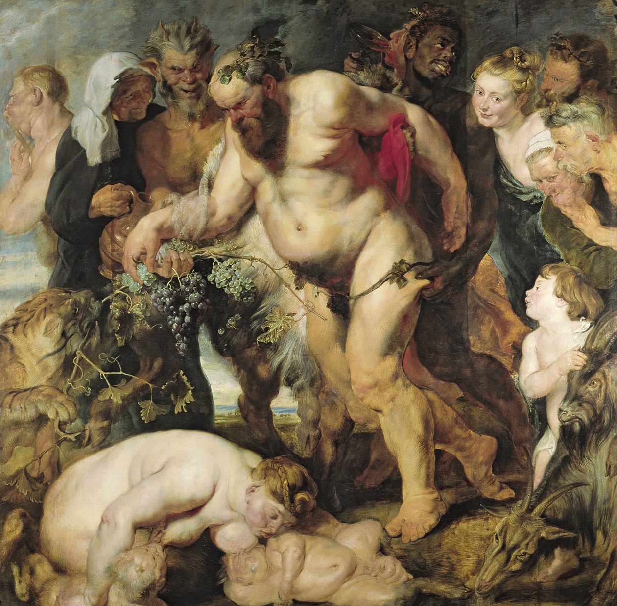 Den berusede Silenus, c.1617-18 af Peter Paul Rubens