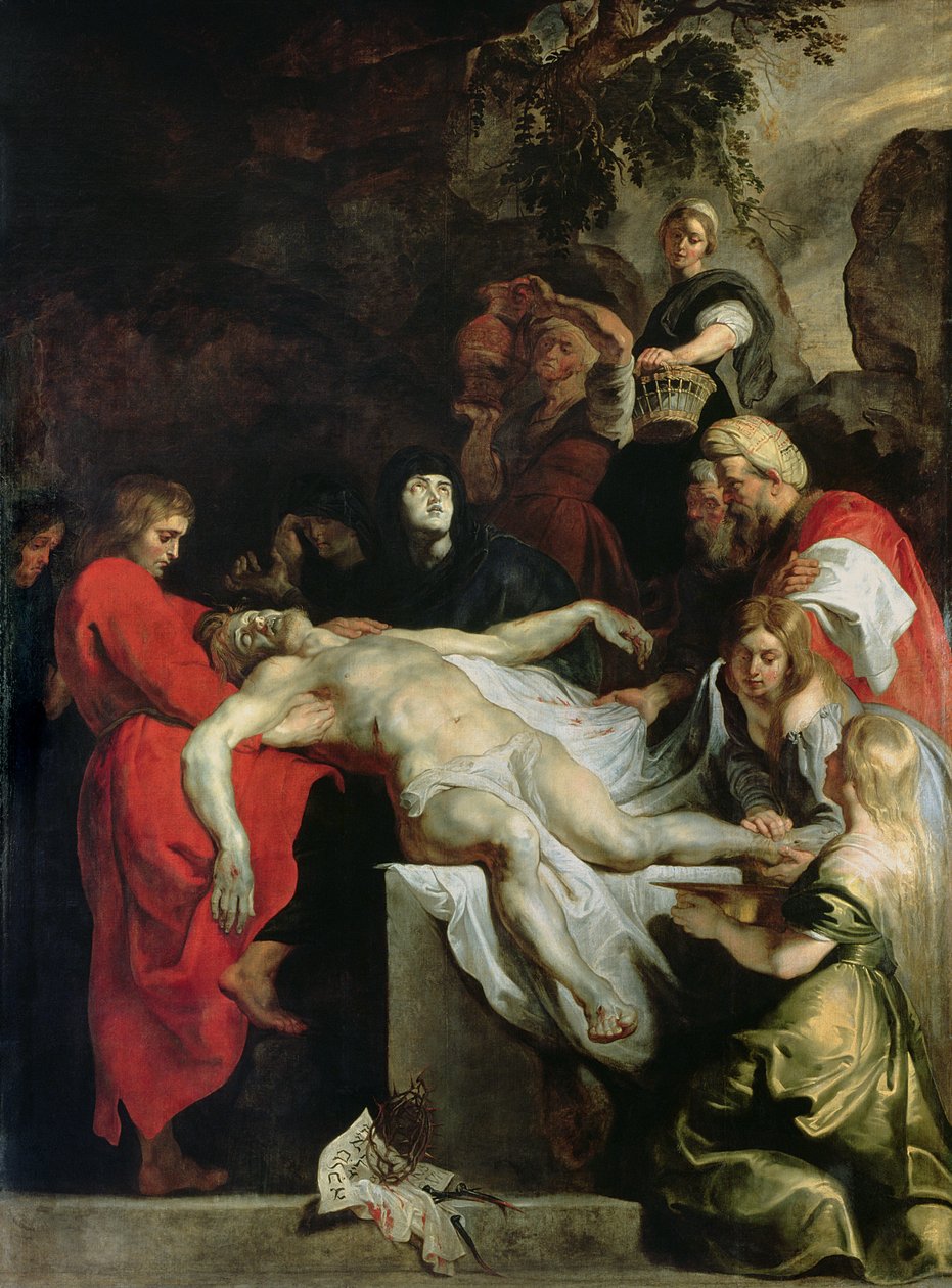 Begravelsen af Peter Paul Rubens