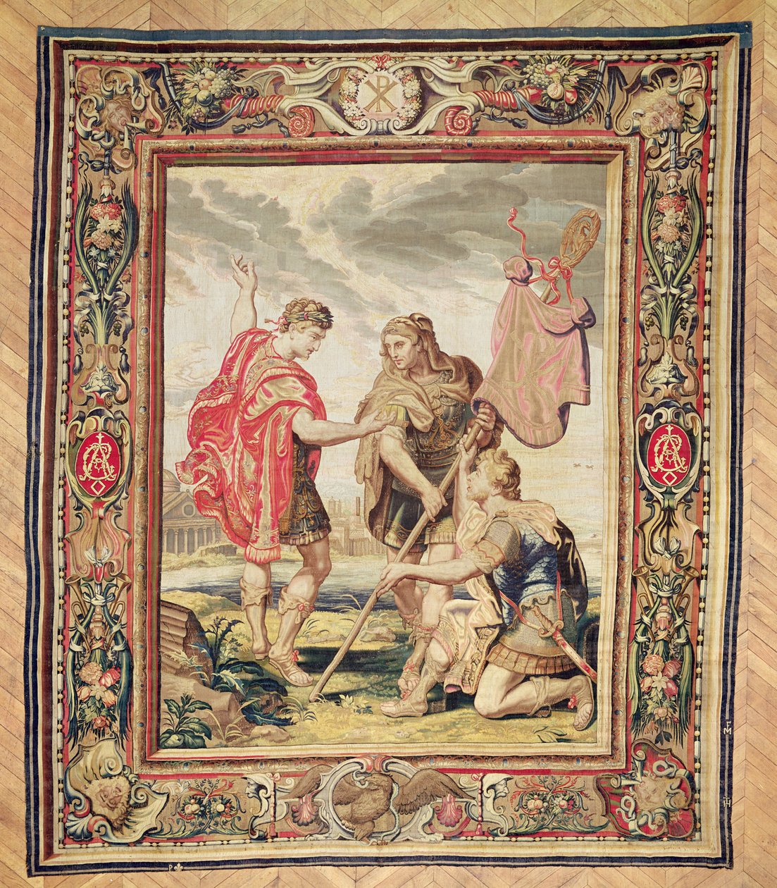Labarum, før 1663 (gobelin) af Peter Paul Rubens