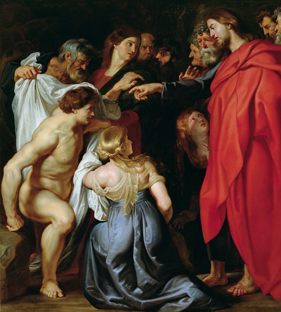Lazarus opstandelse af Peter Paul Rubens