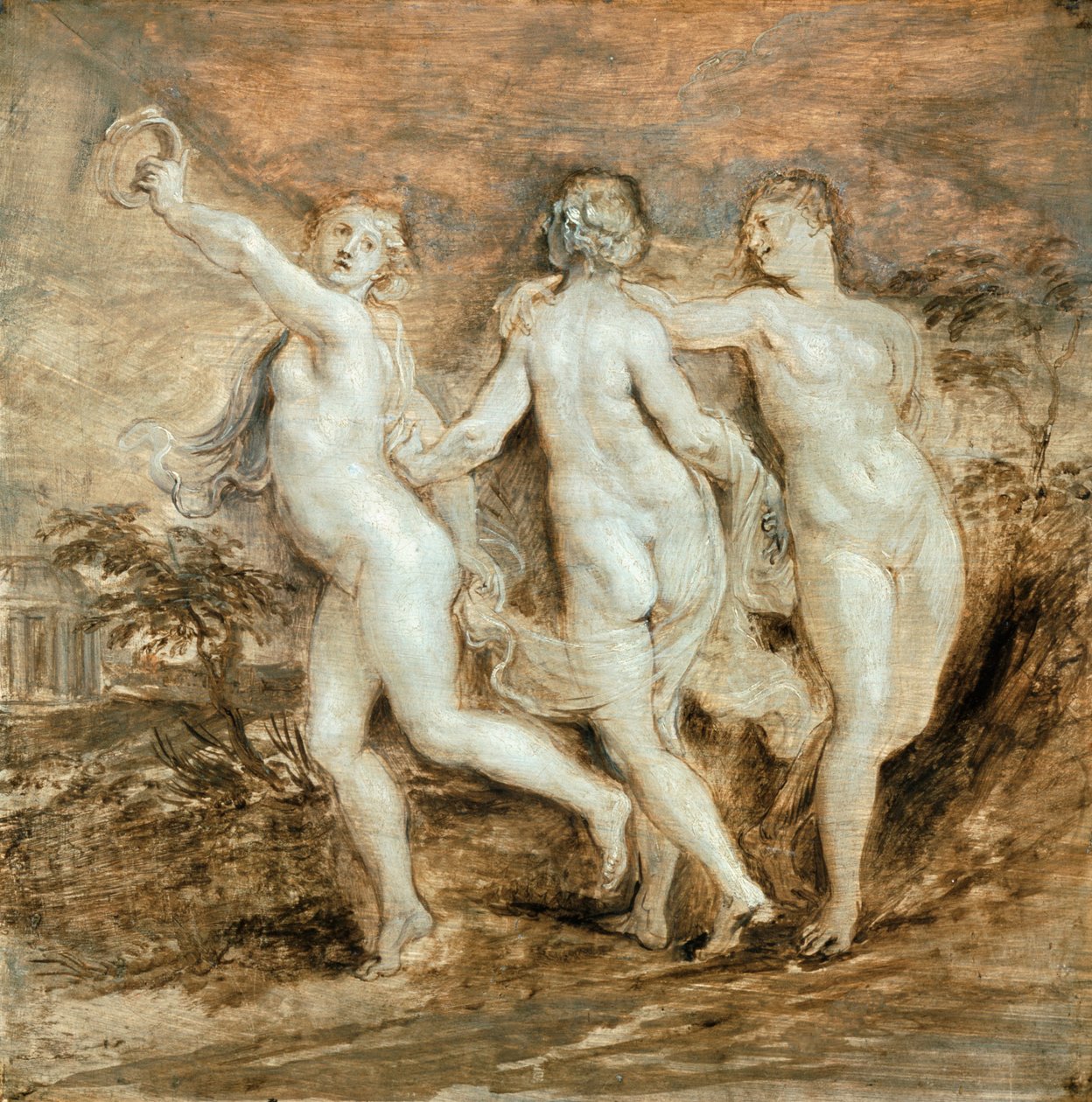 De tre nåde af Peter Paul Rubens