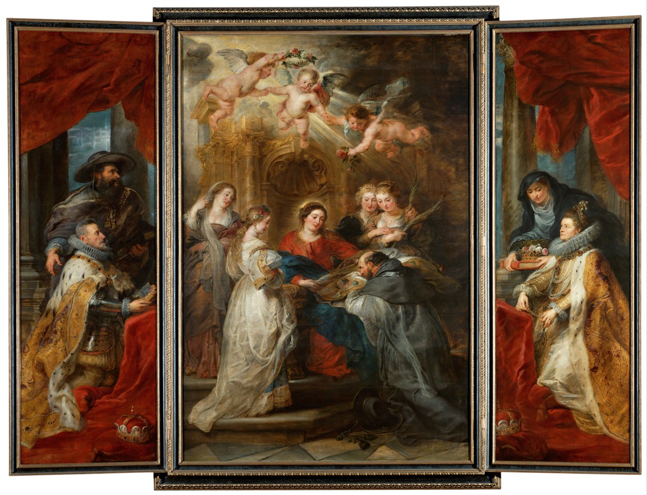 Triptykken af Sankt Ildefonso af Peter Paul Rubens