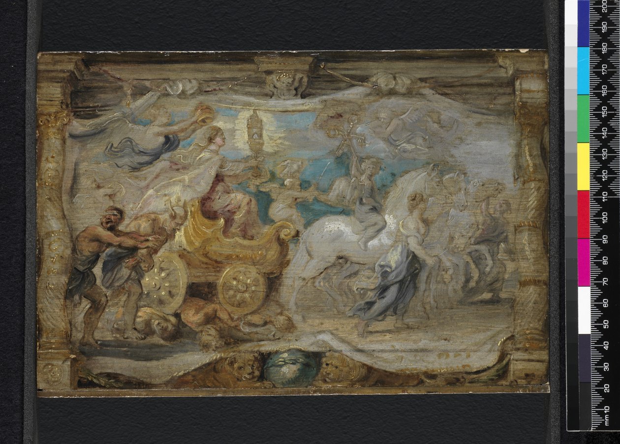 Eukaristiens triumf over uvidenhed og blindhed Ecclesia Triumphans under den hellige eukaristien, ca. 1625-26 af Peter Paul Rubens