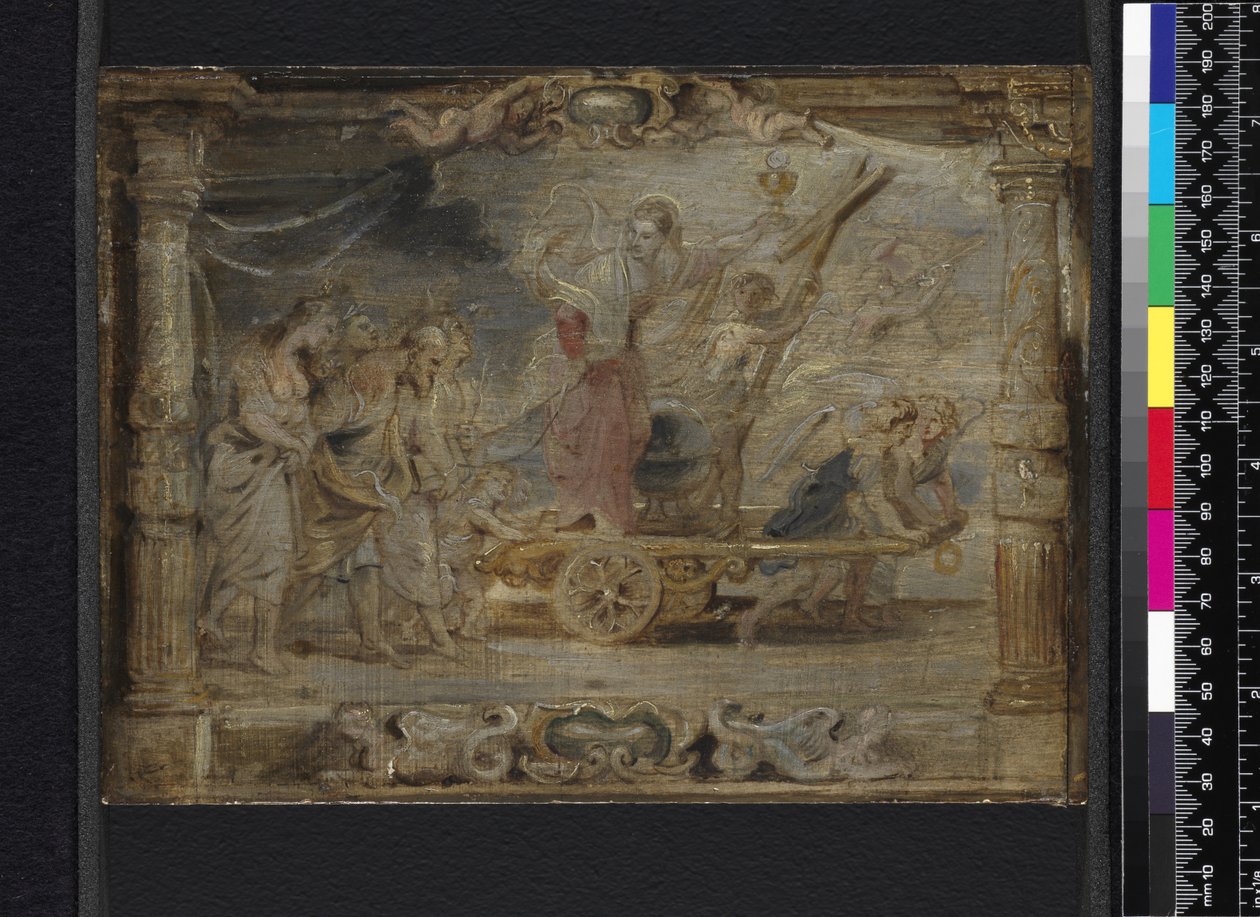 Eukaristiens triumf over filosofi og videnskab, ca. 1625-26 af Peter Paul Rubens