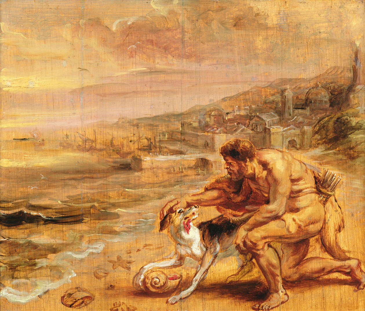 Opdagelsen af lilla, ca. 1636 (olie på træ) af Peter Paul Rubens