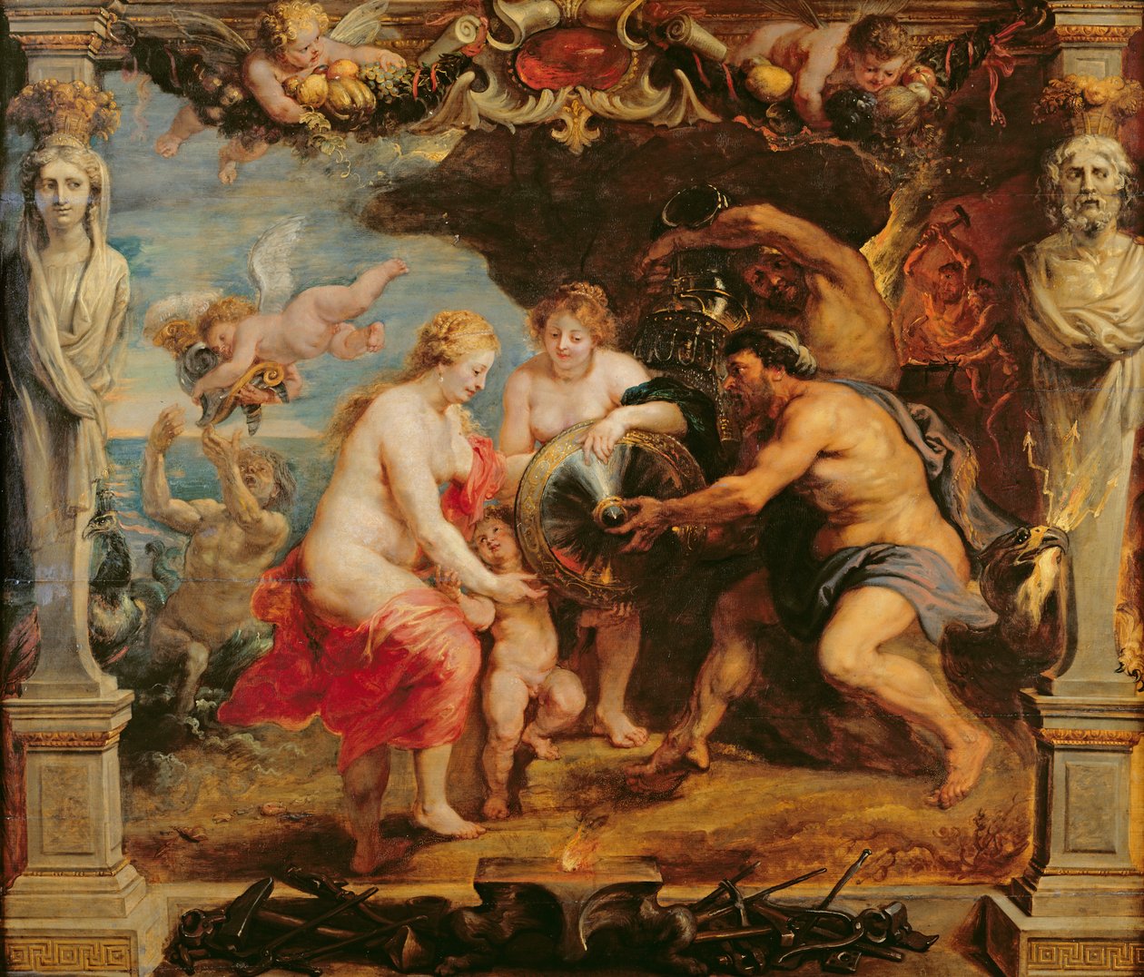 Thetis modtager Achilles