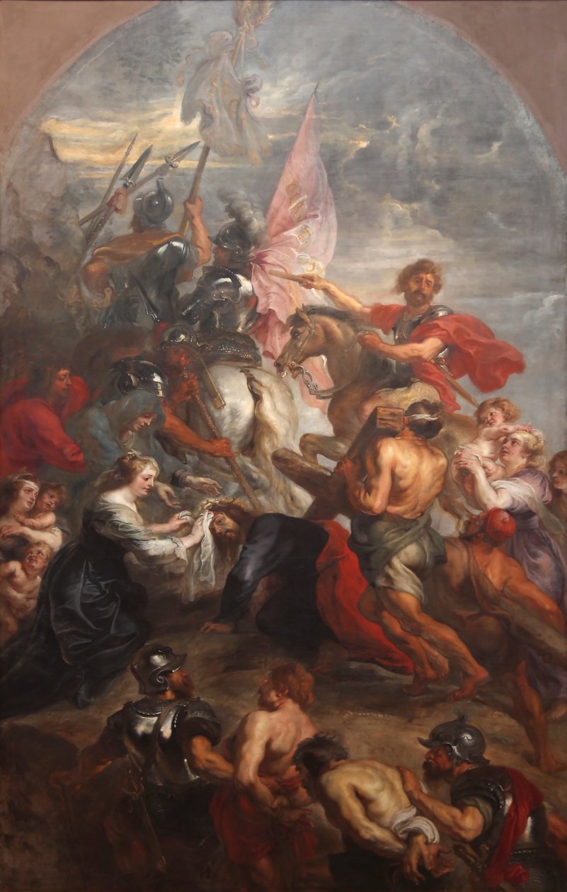Stigningen til Golgata af Peter Paul studio of Rubens