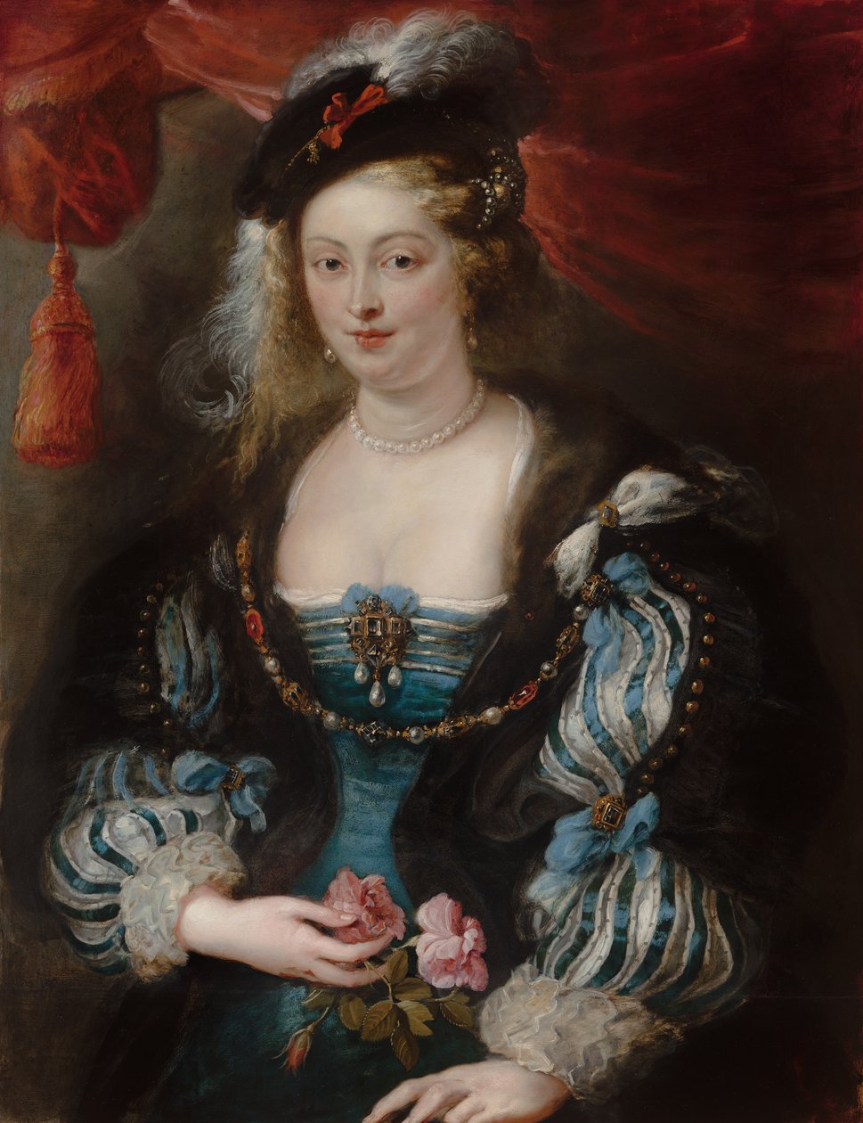Portræt af en ung kvinde, ca. 1620-1630 af Peter Paul and studio Rubens