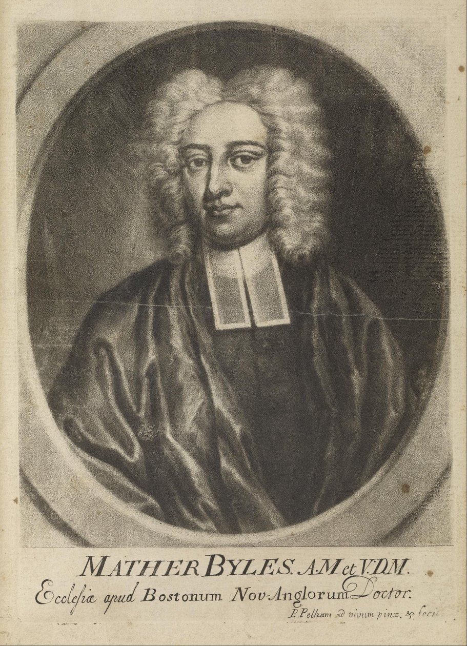 Mather Byles af Peter Pelham