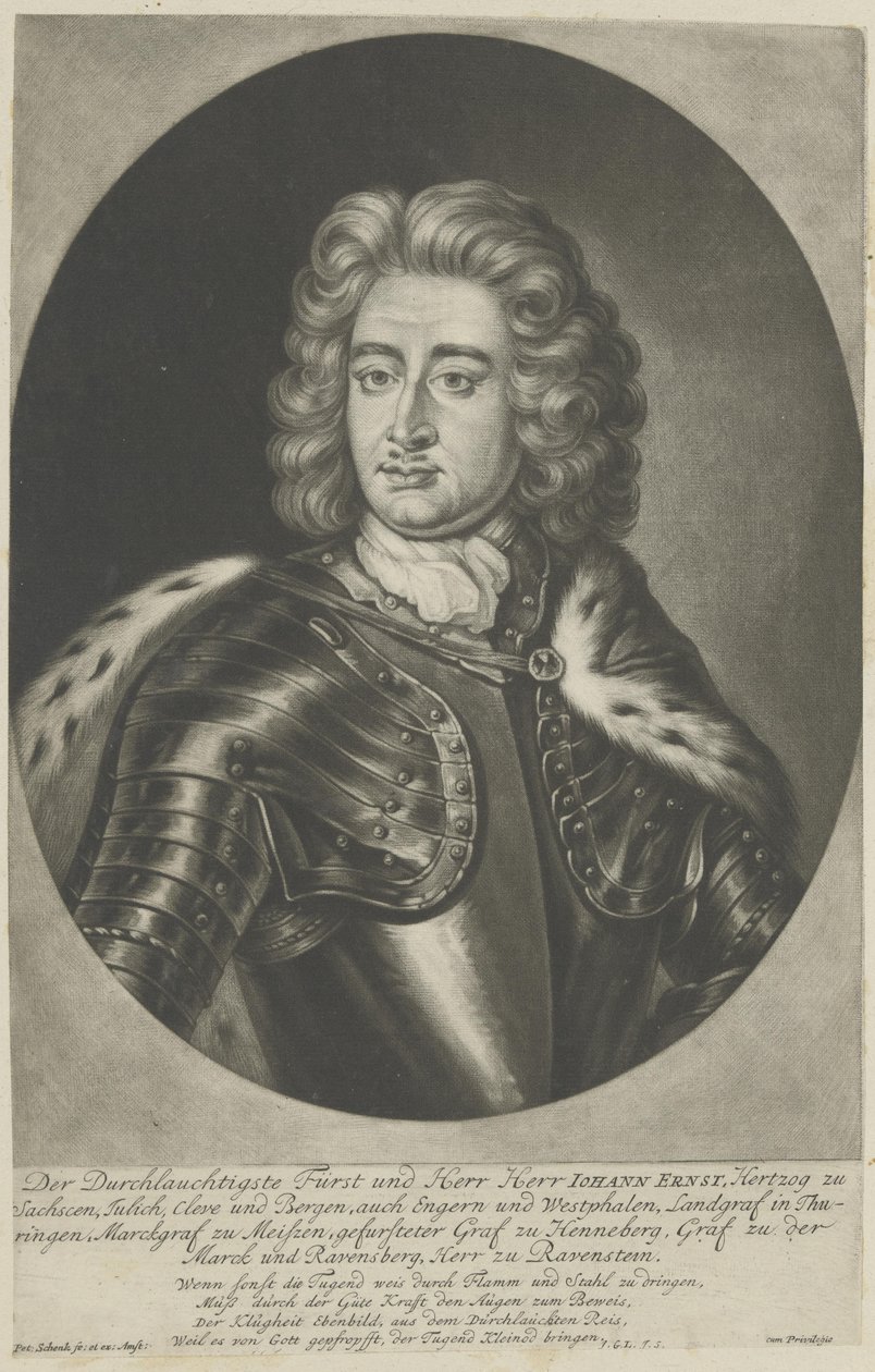 Johann Ernst af Peter Schenk the Elder