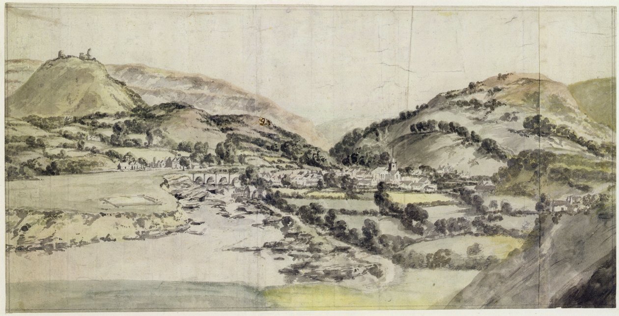 Llangollen-dalen af Peter Tillemans