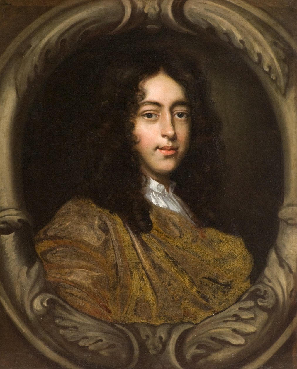 Portræt af en gentleman af Peter (studio of) Lely