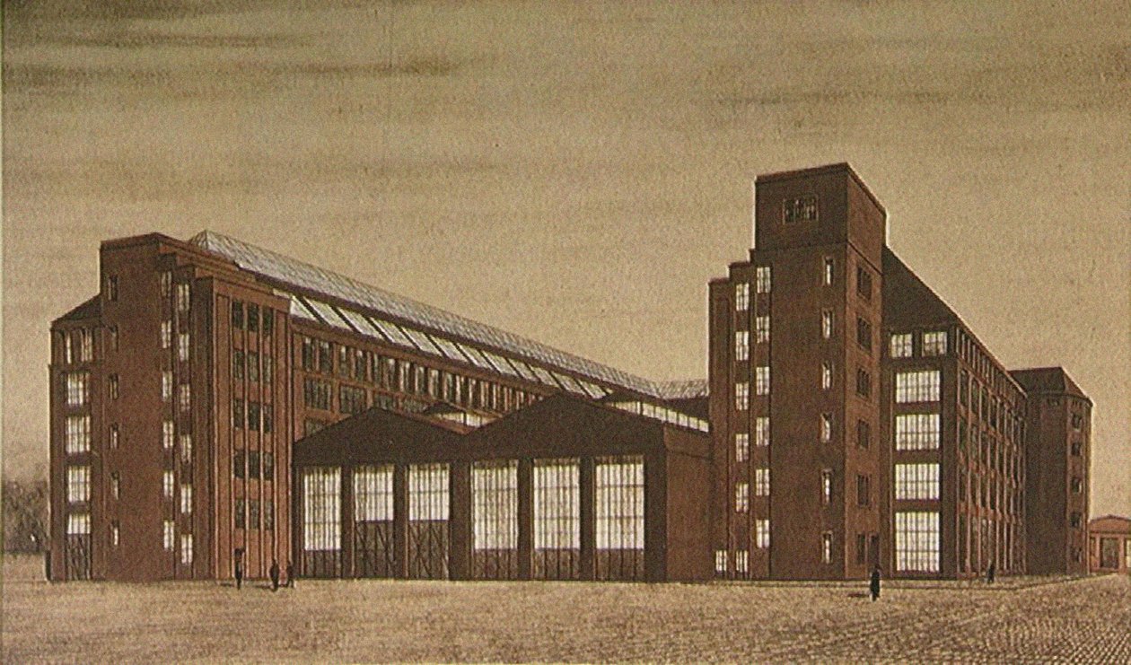 AEG High Tension Factory, Berlin af Peter Behrens