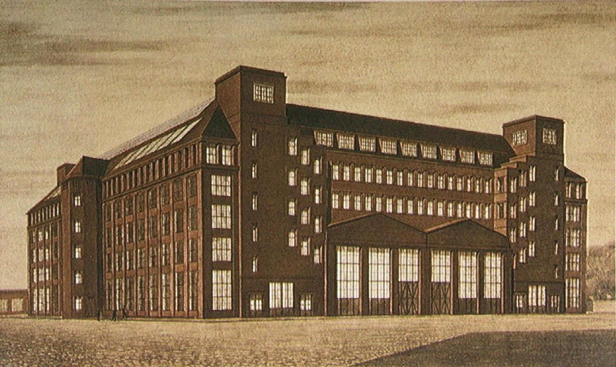 AEG High Tension Factory, Berlin af Peter Behrens