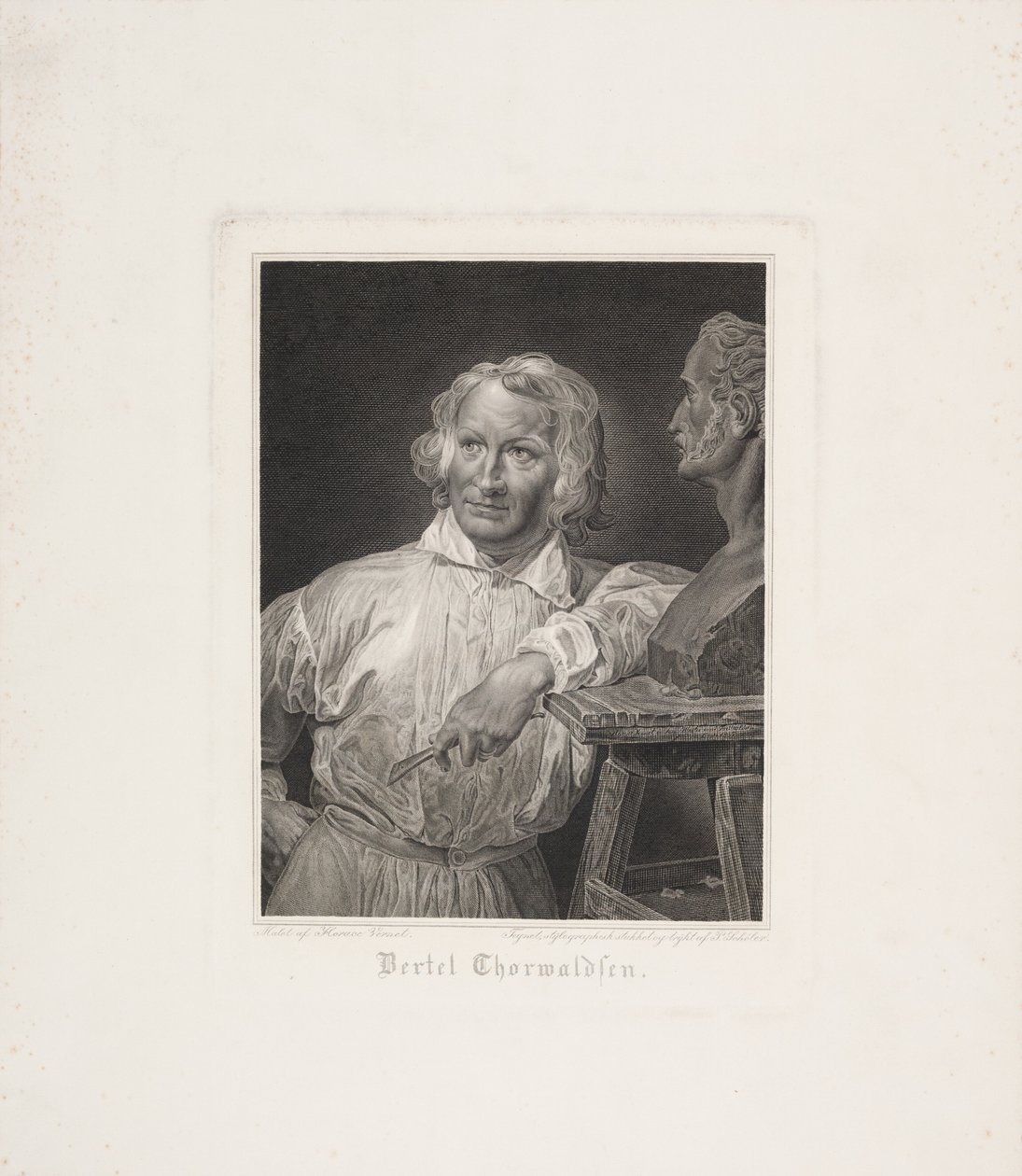 Bertel Thorvaldsen af Peter Christian Schøler
